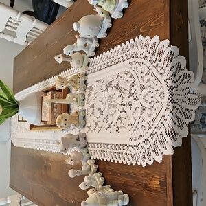 Precious Moments Birthday  Animal Train Figurine Set